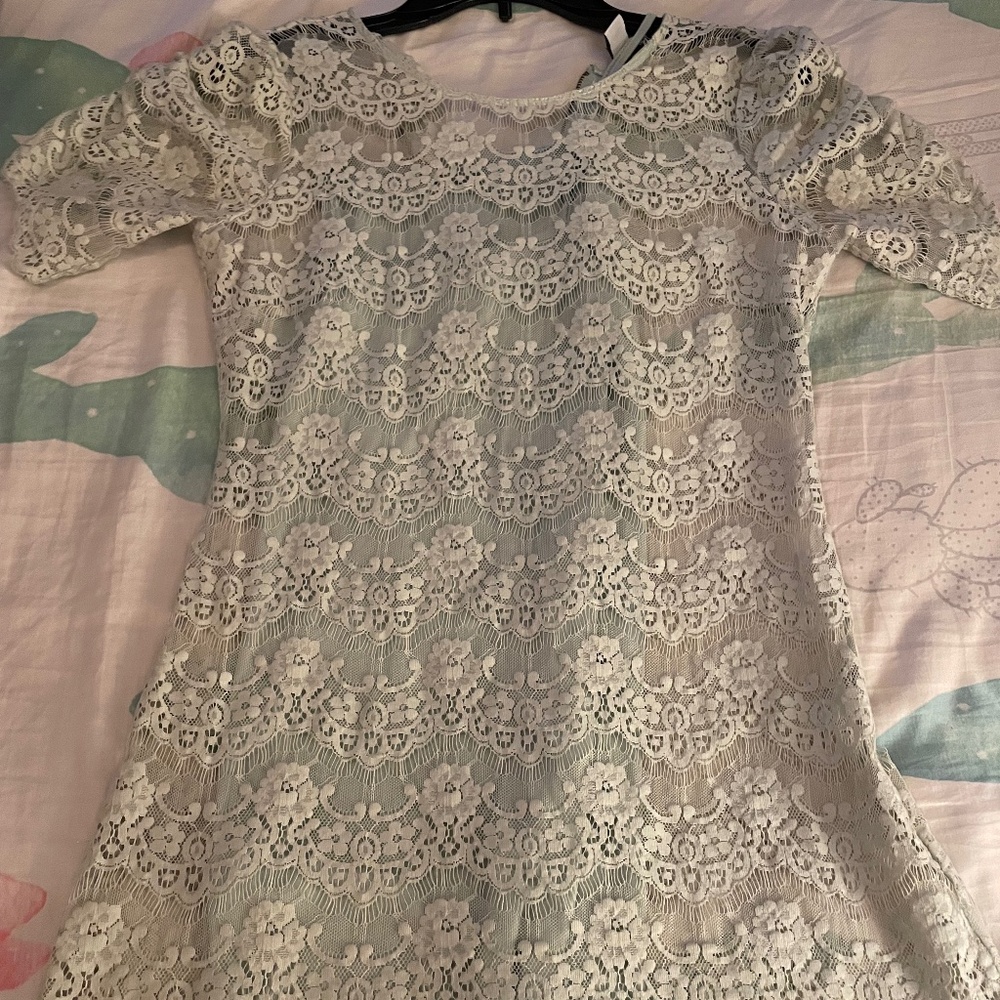 Lace top and camisole